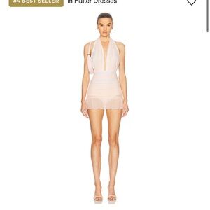 Norma Kamali ruffle dress